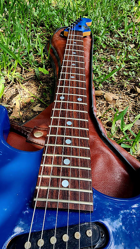 ESP Jake E Lee 1981-1999 - Blue 1984 1985 Japan Ozzy | Reverb