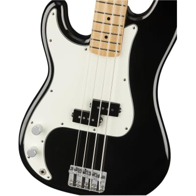 Fender Player Precision Left Handed Electric Bass Guitar, Maple Fingerboard, Black image 14