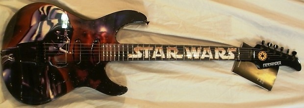 Fernandes Star Wars Darth Vader Guitar W/ Orig Case Only 250 Made  This is  #19 image 1
