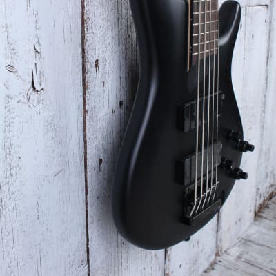 Ibanez K5 Fieldy Signature 5 String Electric Bass Guitar Black Flat Finish image 8