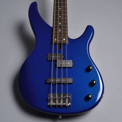 Yamaha TRBX174 4-String Bass 2010s - Blue Metallic image 6