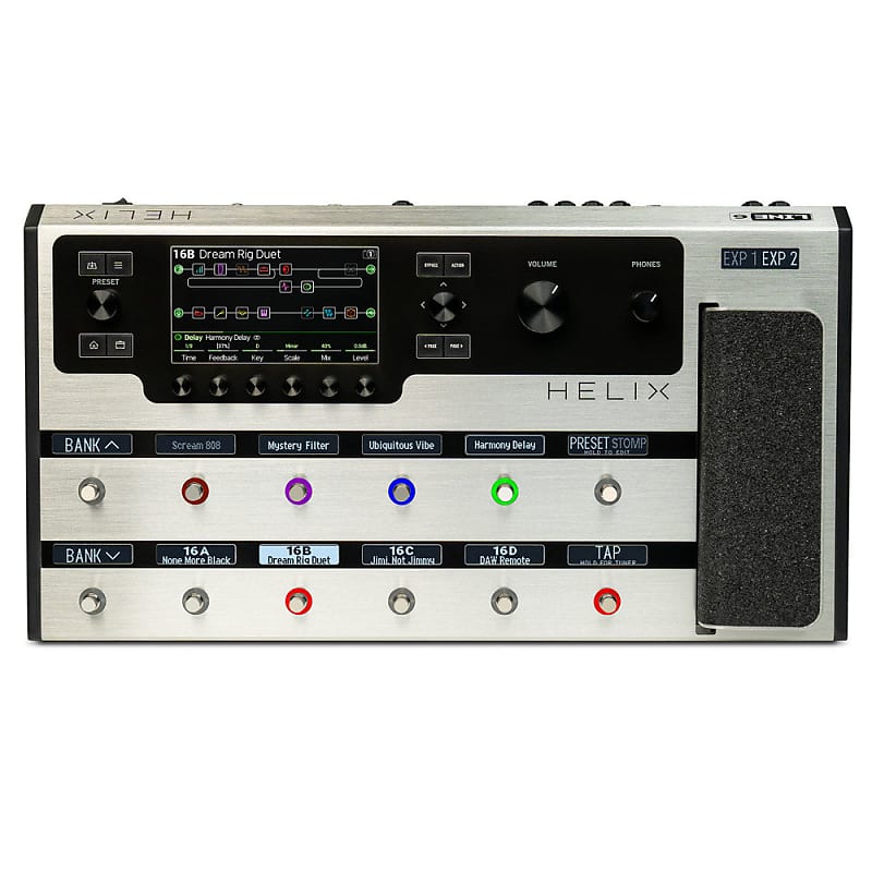 Line 6 Helix Floor Limited Edition Platinum Amp and Effects Processor image 1