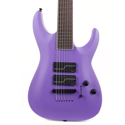ESP LTD Stephen Carpenter Signature 7-String SC-607 Baritone Purple Satin image 1