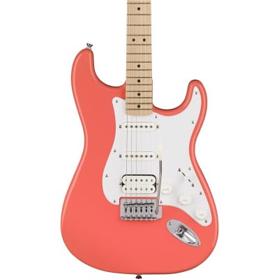 Squier Sonic Stratocaster HSS, Tahitian Coral for sale