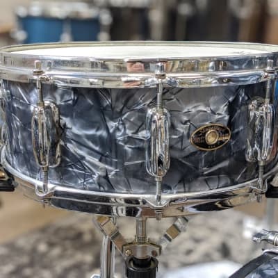 Slingerland 4-Piece Black Diamond Pearl Drum Set image 6