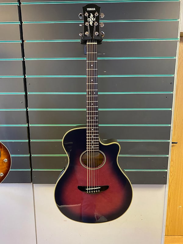 Yamaha APX-SPLii Transparent Purple Burst Electro Acoustic