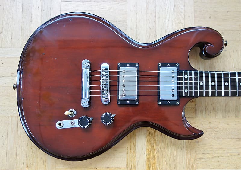 Epiphone Scroll guitar 1976 Matsumoku made in Japan Reverb