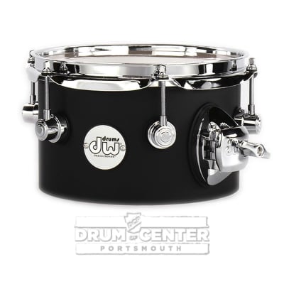 DW Design Concert Toms - Black Satin image 3
