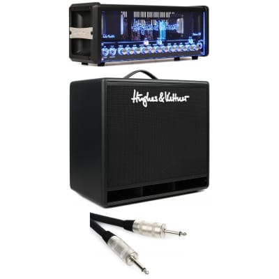 Hughes & Kettner Trilogy all tube head and 4 x 12 cabinet | Reverb