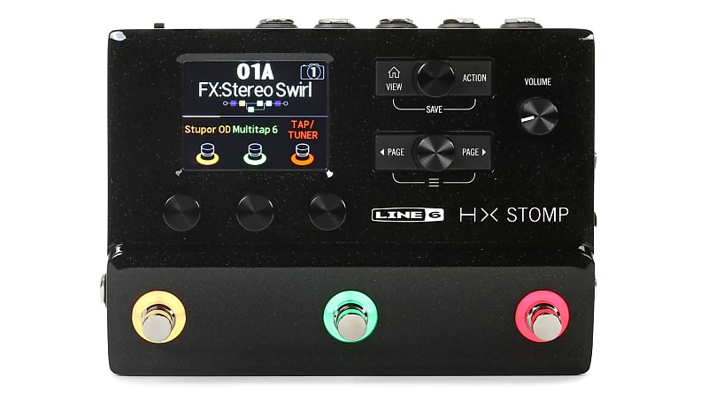 ギター LINE 6 HX STOMP Line 6 HX Stomp Multi-Effects Processor Pedal | zZounds