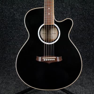 Tanglewood TSF CE BK Electro-Acoustic Guitar - Black - 2nd