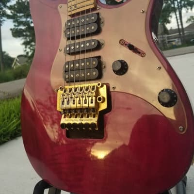 Used Washburn MERCURY -AS IS- Super S Electric Guitar Red 6