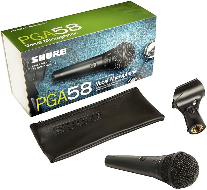 Shure PGA58-LC Microphone (No Cable) image 1