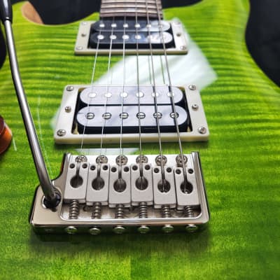 PRS SE Custom 24-08 Left-Handed Guitar - Eriza Verde image 4
