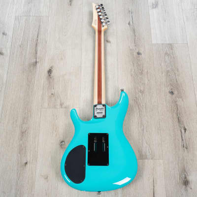 Ibanez Joe Satriani JS2410 Guitar, Rosewood Fretboard, Sky Blue image 6