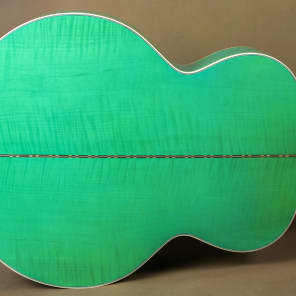 2016 Gibson SJ-200 Custom Sea Green Acoustic Guitar J-200 image 9