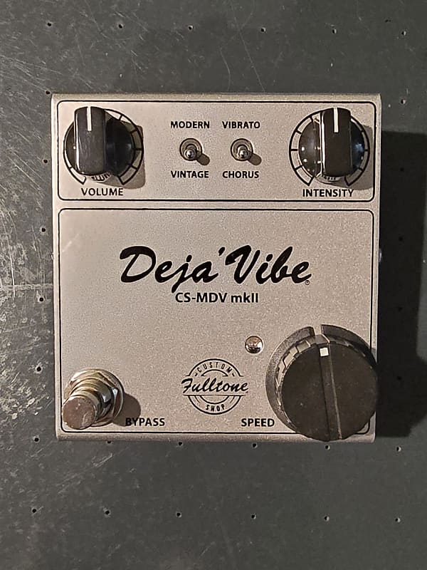 Fulltone CS-MDV MkII Custom Shop Mini Deja Vibe MkII | Reverb