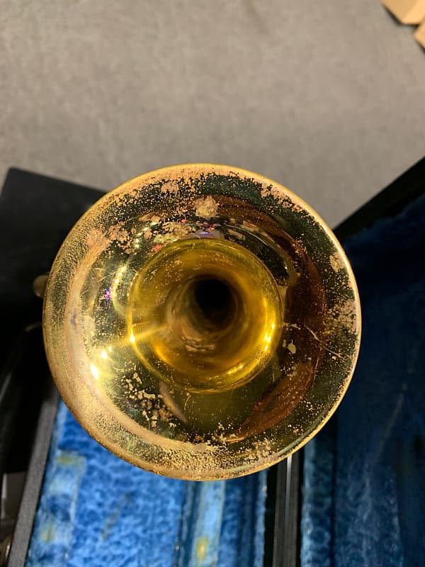 Vintage Amati Kraslice Piccolo 4 valve brass trumpet