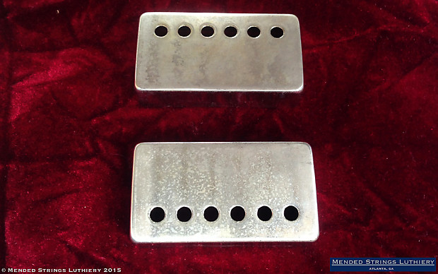 Dead Mint Club DMC Ver. II Version 2 Aged Nickel Humbucker PAF Covers  Gibson Les Paul Burst 59 R9 R8