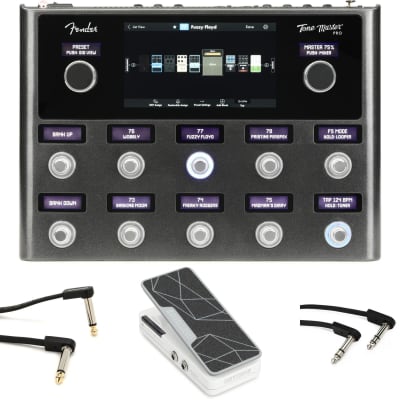 Reverb.com listing, price, conditions, and images for fender-tone-master-pro-multi-effects-guitar-pedal