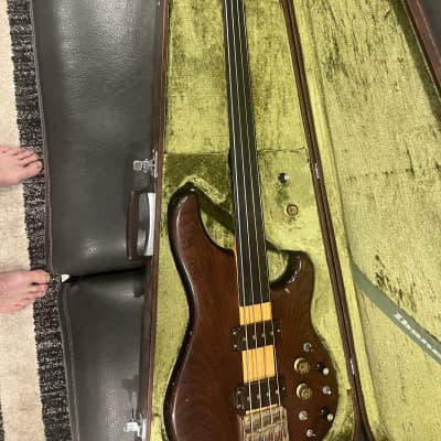 Ibanez MC940-DS Musician Bass Fretless 1980 - 1984 - Dark Stain image 1