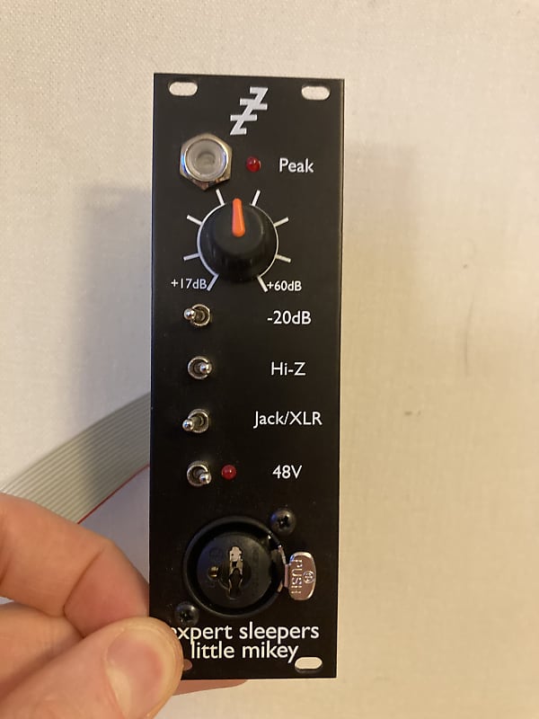 Expert Sleepers Little Mikey eurorack preamp Reverb