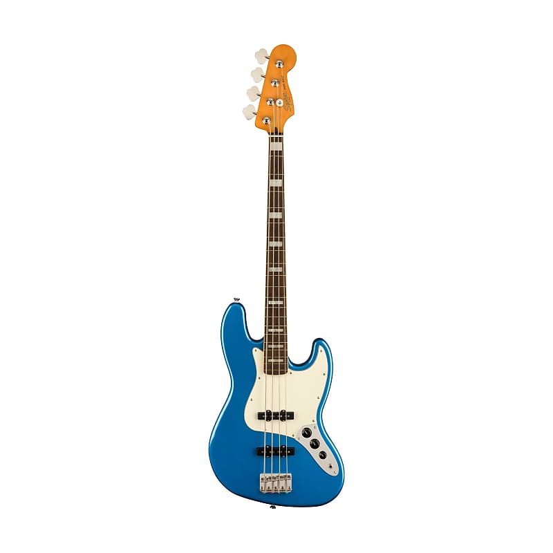 Squier FSR Classic Vibe L60s Jazz Bass Guitar, Laurel FB, Lake Placid Blue