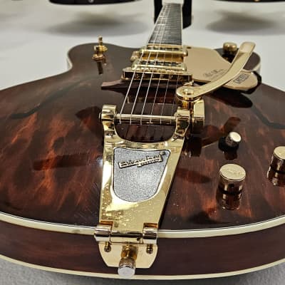 1967 Gretsch 6122 Chet Atkins Country Gentleman Walnut Brown Vintage Electric Guitar image 7