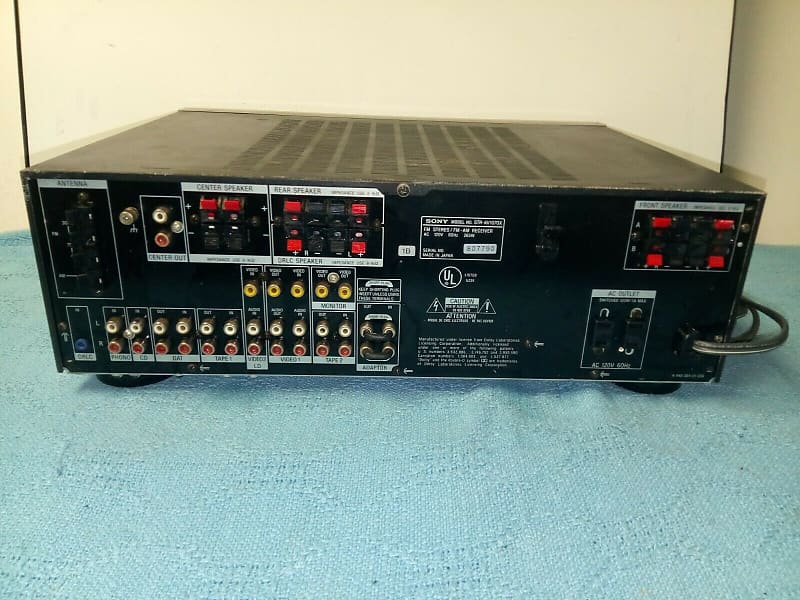 Sony A/V Control Center FM popular Stereo/FM-AM Receiver STR-AV1070X tested-works!