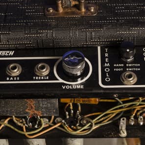 Gretsch 6156 Playboy Amplifier 1959 Charcoal/Tan Tweed image 11
