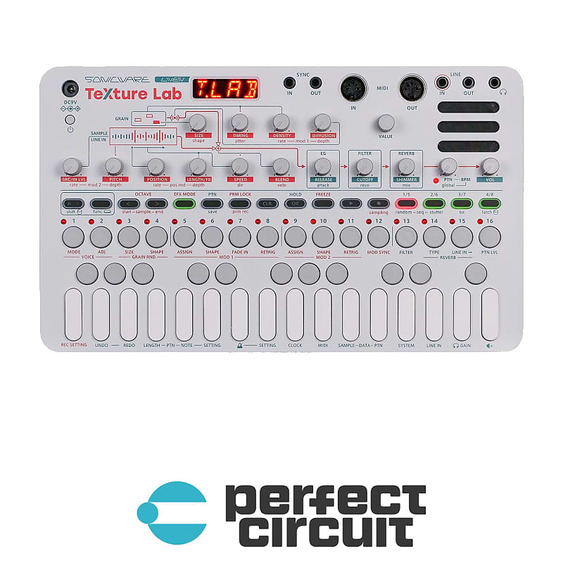 Sonicware Liven Texture Lab 27-Key Sampling Groovebox | Reverb