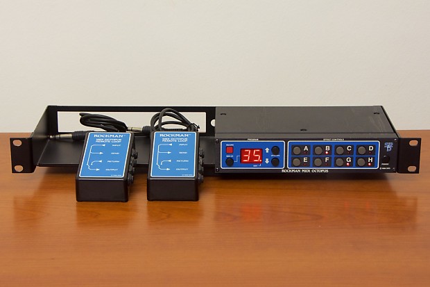 NEWモデル SR&D Mount Rack and Loops Remote 2 + Octopus MIDI Rockman ギター
