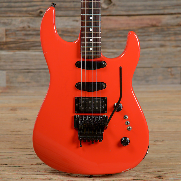 B.C. Rich ST III Hot Rod Red 1987 s696 Reverb