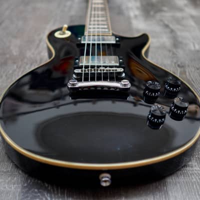 Condor CLP II S Les Paul Style Electric Guitar - Black w/Duncan Pickups image 7