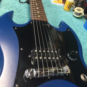 SGタイプ オリジナルギター ライトブルー メロディメーカー風 | nate 