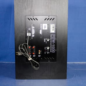 Jbl psw 1200 powered subwoofer connections best sale