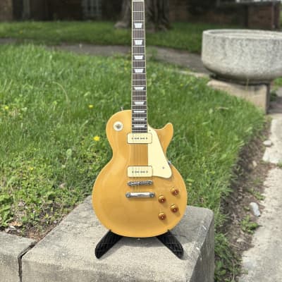 Epiphone Les Paul, '56 Gold Top tribute with P90s. : r