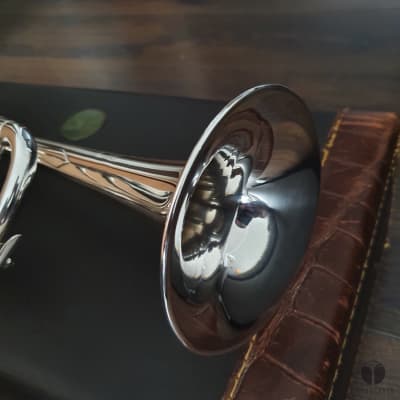 70's Bach Stradivarius 43 Corporation case mouthpiece | Gamonbrass trumpet image 3