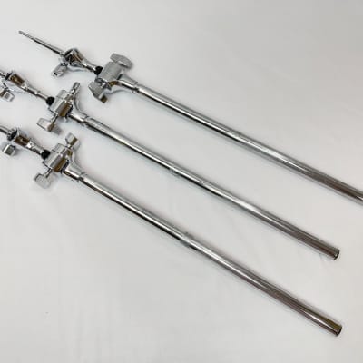 THREE Roland Cymbal Arm MDY-25 Chrome Multi-Position MDS-25 Kit  TWO PACK for TD 50 30 20