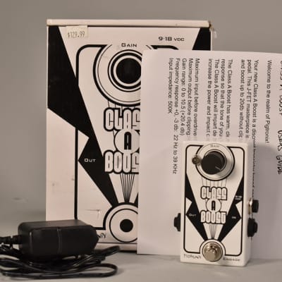 Reverb.com listing, price, conditions, and images for pigtronix-class-a-boost