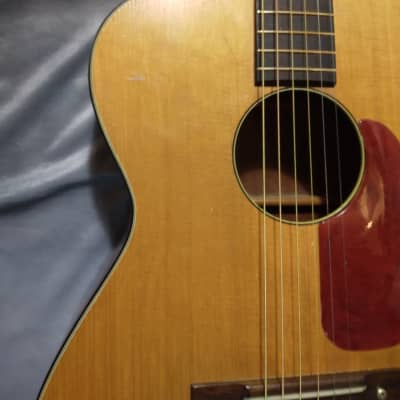Harmony VINTAGE, RARE, H162 Flat Top Acoustic Guitar 1960s - Natural image 6