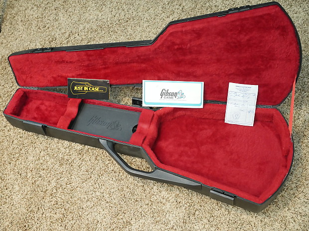 1970s 1980s Gibson Chainsaw Generation Protector Case Black