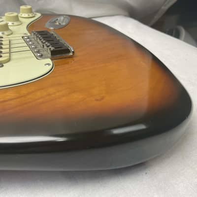 Fender USA Stratocaster Guitar with Case - changed saddles & electronics 1979 - 2-Color Sunburst / Maple neck image 15
