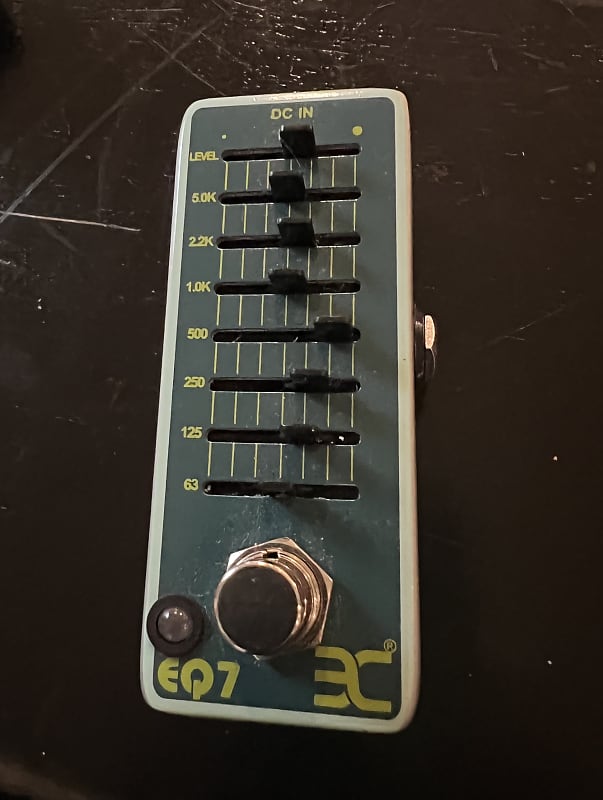 ENO EX 7 Band EQ Equalizer Mini Guitar Pedal Reverb