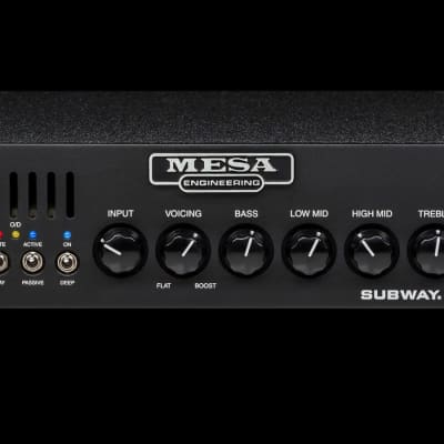 Mesa/Boogie Amplifiers Subway Series D-800 800-Watt Lightweight Electric Bass Amplifier Head image 1