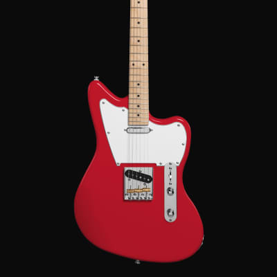 Woodstock Standard Jazzcaster Fiesta Red Maple made in UKRAINE for sale