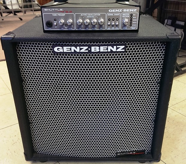 Genz Benz Shuttle 6.2-12T 600W 1x12 Bass Combo Amp, 12AX7, Class D,  Lightweight!