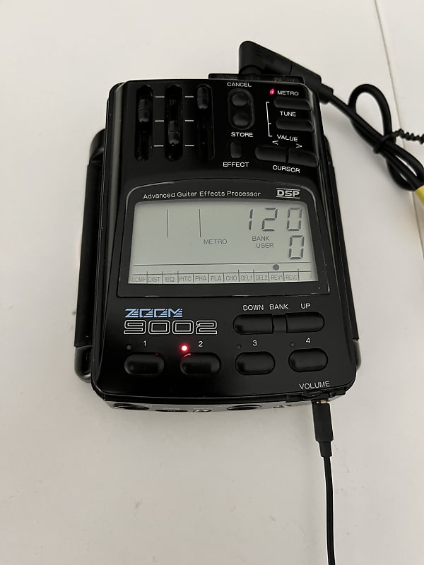 Zoom 9002 1990 Guitar MultiEffects Processor Works Great! Reverb