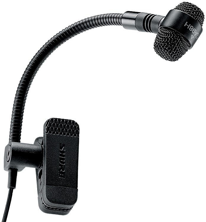 Shure PGA98H-TQG Cardioid Condenser Instrument Clip Microphone image 1