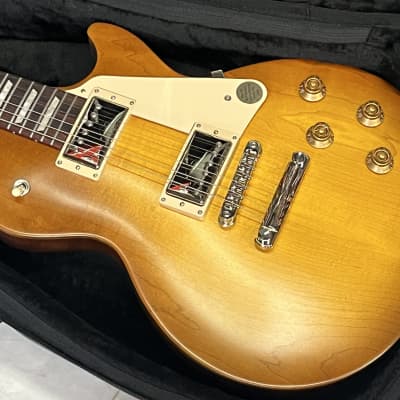 Gibson Les Paul Tribute 2021 Satin Honeyburst New Unplayed w/Bag Auth DealerFac Warranty 8lbs 11oz image 6